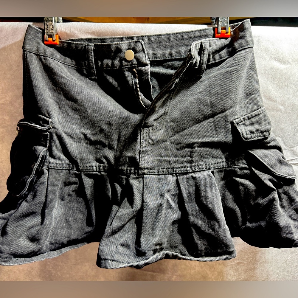 Cute Jean mini skirt